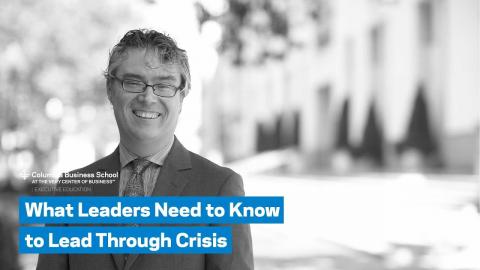 Embedded thumbnail for What Leaders Need to Know to Lead Through Crisis