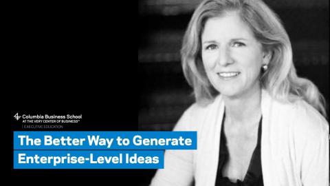 Embedded thumbnail for The Better Way to Generate Enterprise-Level Ideas