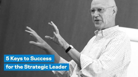 Embedded thumbnail for 5 Keys to Success for the Strategic Leader